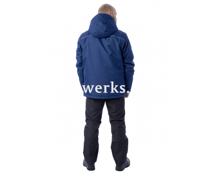 Зимняя куртка Brodeks KW210 темно-синий (L)