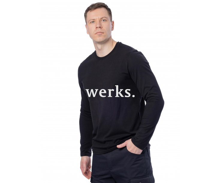 Лонгслив Brodeks KS731 черный (L)