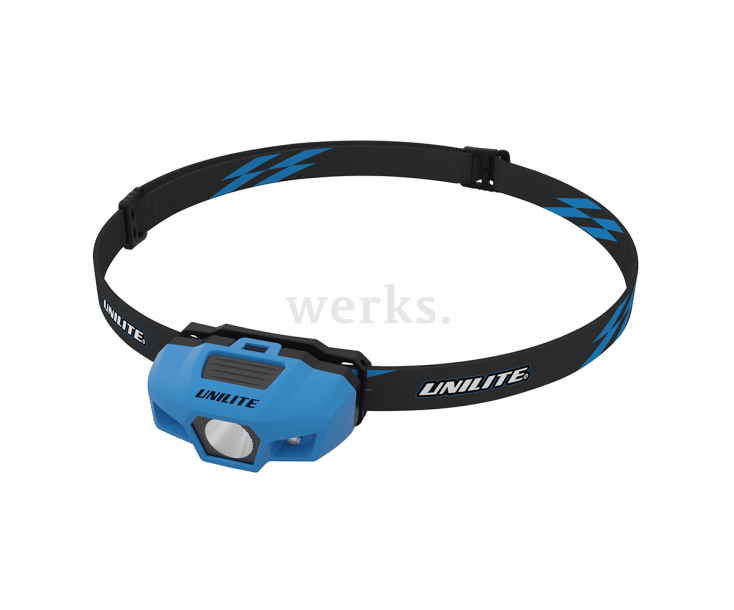 Фонарь налобный спортивный UNILITE SPORT-H1 синий