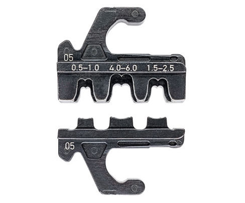 Плашка опрессовочная для открытых штекерных соединителей без изолятора Knipex KN-973905