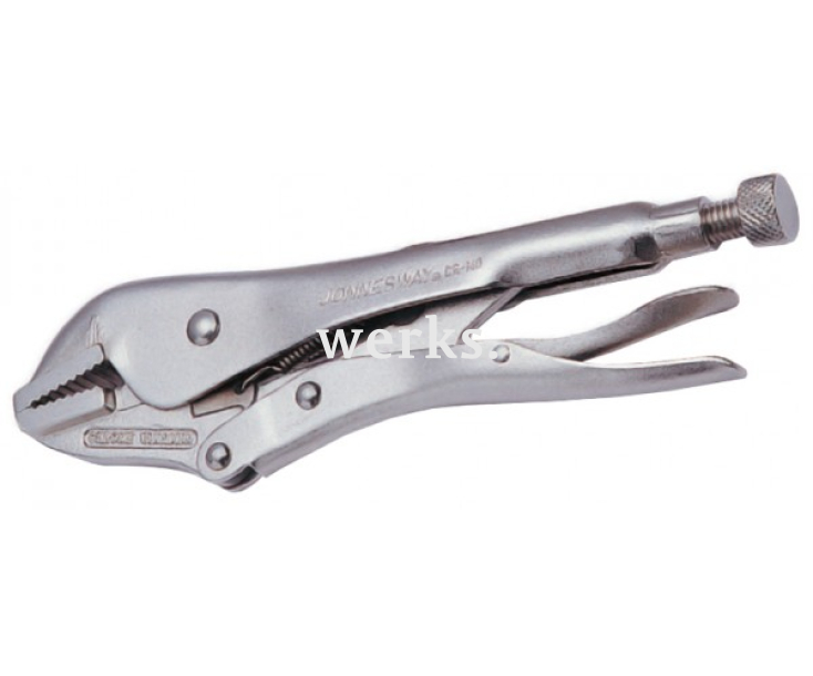 Клещи зажимные 250 мм с фиксацией, плоский захват 0-60 мм Jonnesway P30M10A