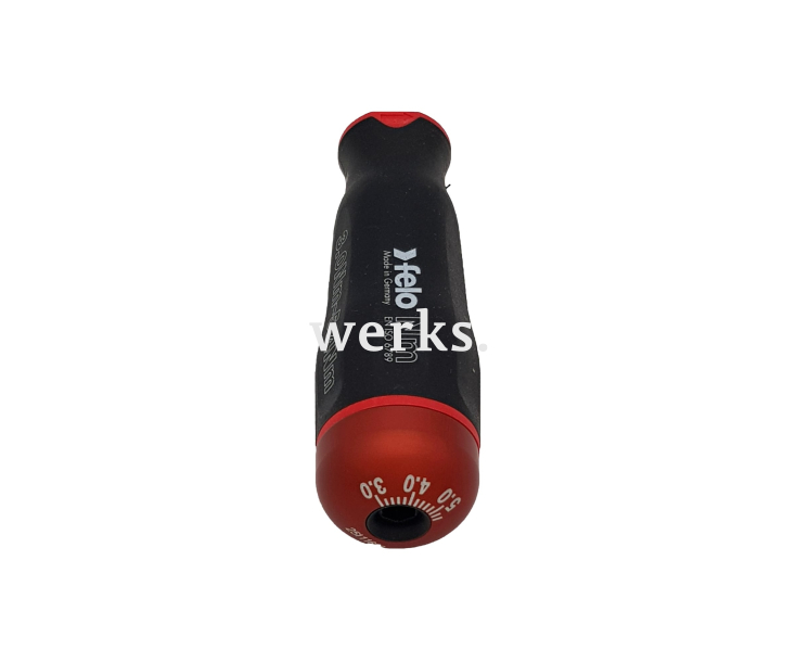 Набор с динамометр. отверткой 3.0-5.4 Нм и битами Felo SL PH PZ TORX PH/SL PZ/SL 12 предметов 10099816