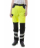 Женские сигнальные брюки Brodeks KS319 желтый/черный (44)