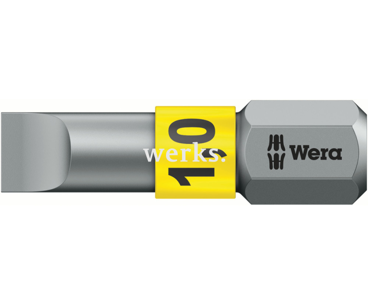 Насадка Wera 800/1 BTZ WE-056068 шлицевая 1.2 х 6.5 х 25 BiTorsion (10 шт)
