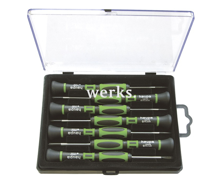 Набор прецизионных отверток SL PH 7 предметов Haupa 104000
