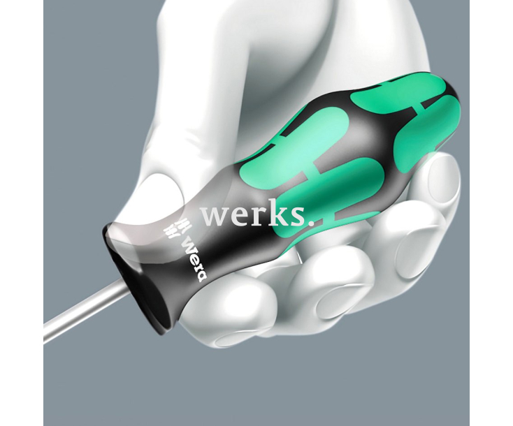 Отвертка Wera Kraftform 335SB WE-100043 0.8 x 4.0 x 100 шлицевая