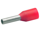 Наконечник втулочный красный изолированный DIN 46228 1,5 мм² Klauke KLK172RK 100 шт.