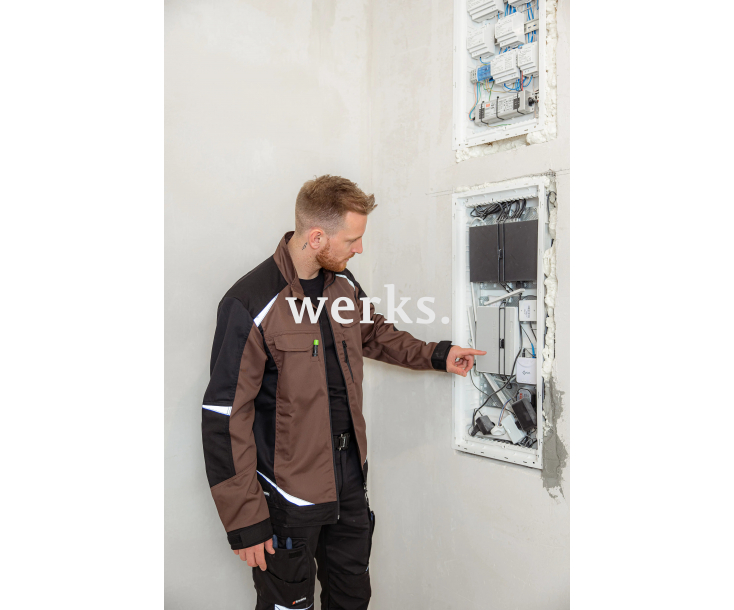 Куртка Brodeks KS202 коричневый/черный (S)