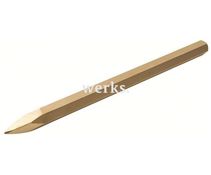 Зубило искробезопасное пикообразное 6-тигранное Endres Tools 7080250S