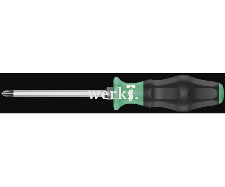 Крестовая отвертка Kraftform Comfort Wera 1350 SK PH, PH 2 / 100 мм, WE-031452