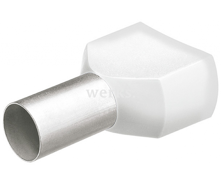 Сдвоенные концевые гильзы с пластиковым изолятором 200 шт. Knipex KN-9799370