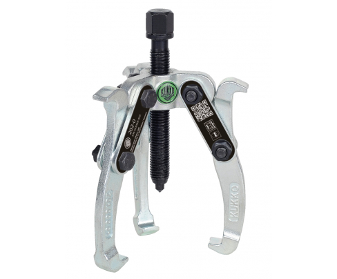 Универсальный трёхзахватный съёмник с разворотными захватами KUKKO 202-0