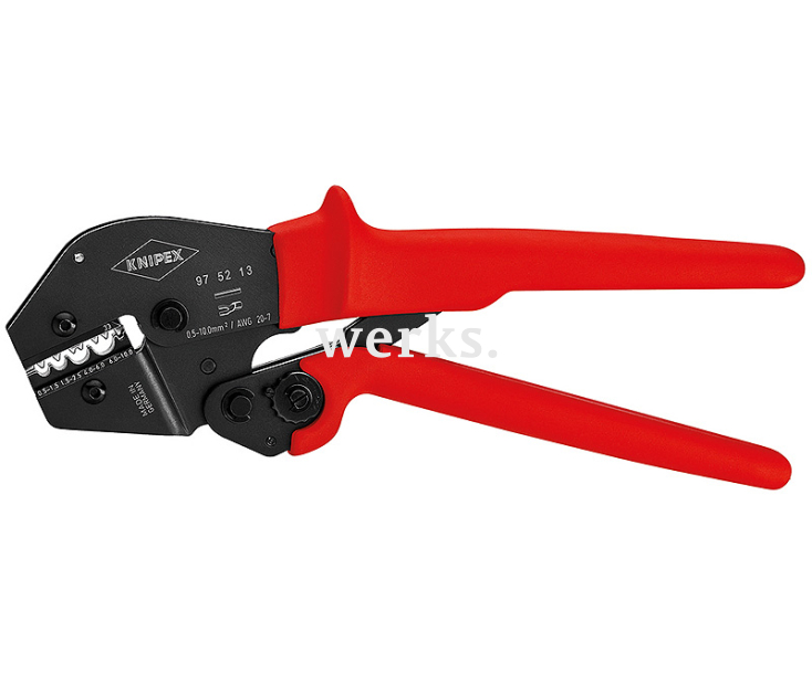 Клещи зажимные для опрессовки для работы обеими руками Knipex KN-975213