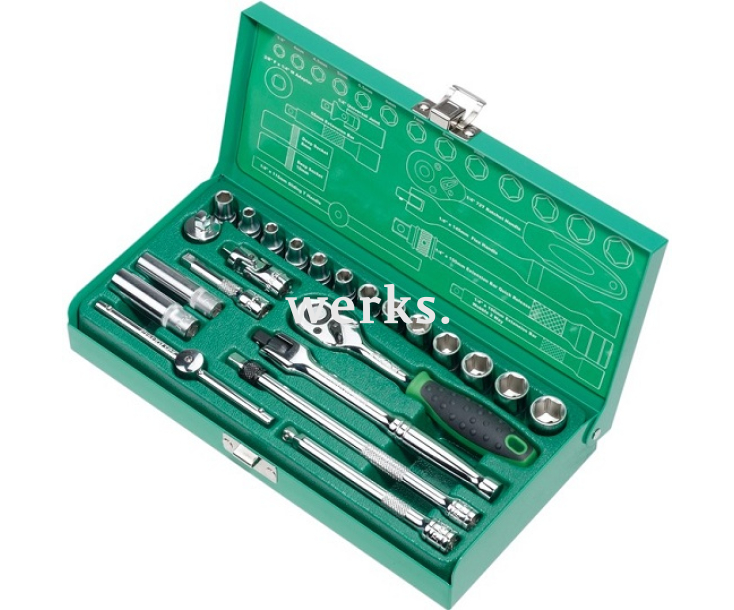 Набор торцовых ключей для авто 1/4" ProsKit SK-22301M