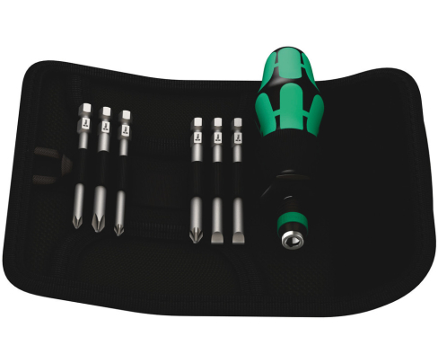 Kraftform Kompakt 40 Сумка с насадками (SL, PH, PZ) , Wera WE-059298