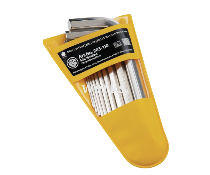 Г-образные отвёртки в наборе KUKKO 203-110