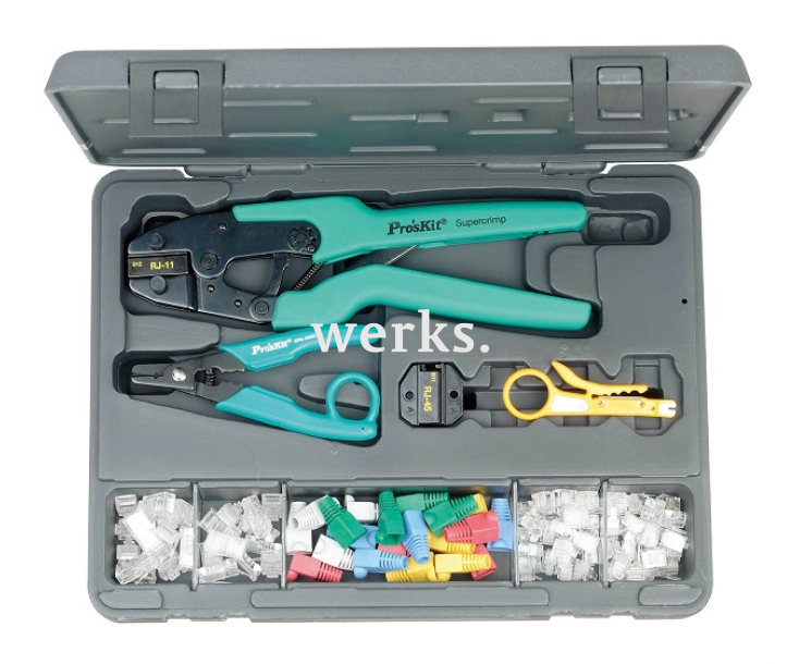 Набор инструментов для работы с витой парой ProsKit 1PK-932
