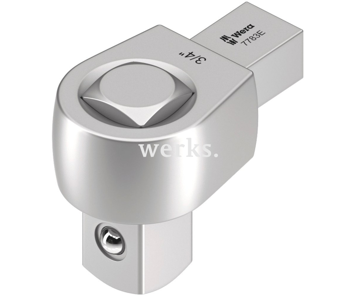 Вставной квадрат 3/4" DR Wera 7783E WE-078710