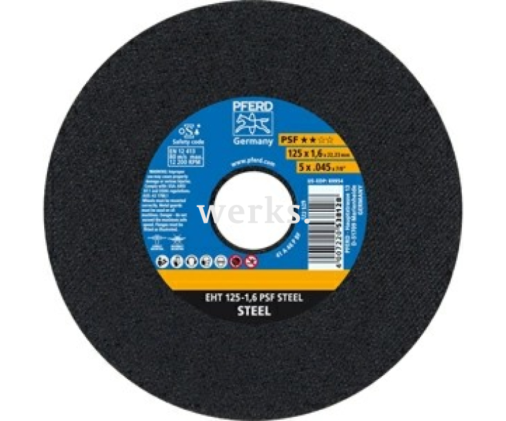Круг отрезной Pferd EHT 125 - 1,6 PSF STEEL