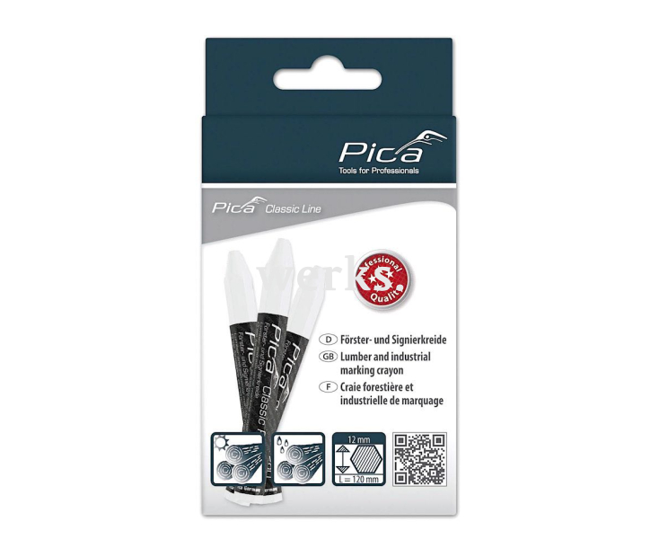 Мелок восковой белый Classic Pro Pica 590/52