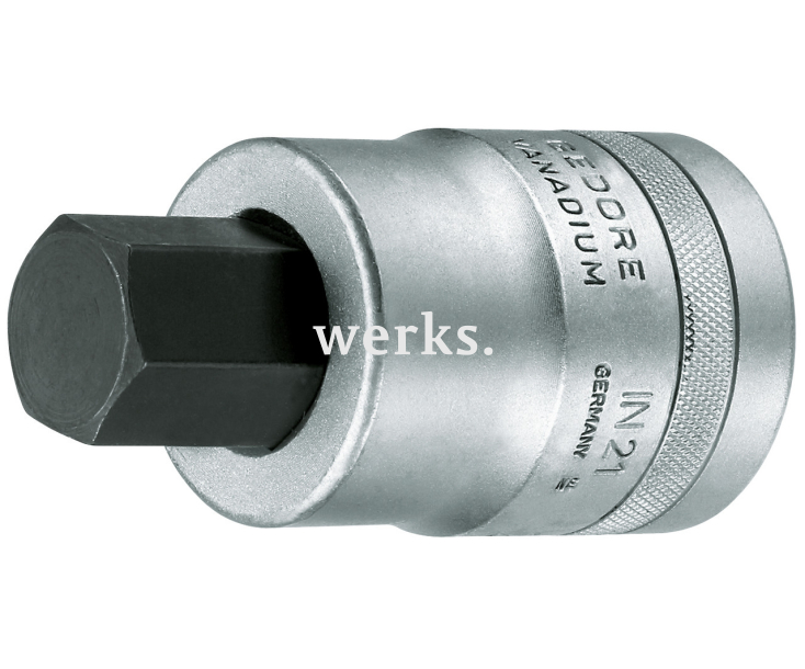 Головка торцевая с отверточной вставкой 1