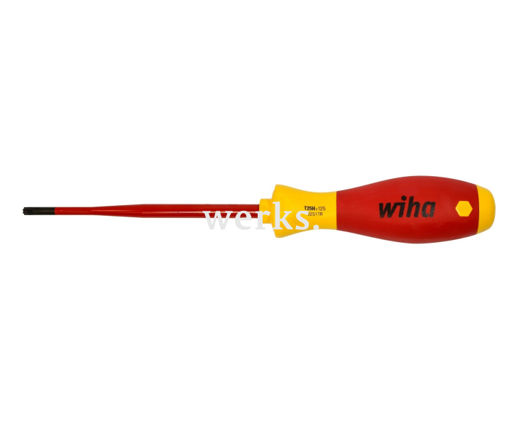 Отвертка Wiha SoftFinish electric TORX TR 3251 TR 41147 T40H x 150 торкс с отверстием