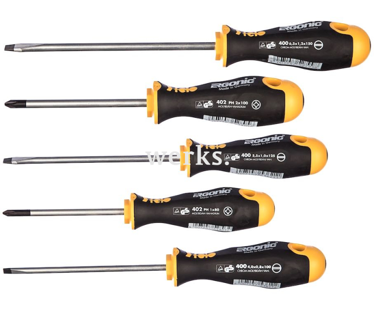 Набор отверток Felo Ergonic SL PH 5 предметов 40095118