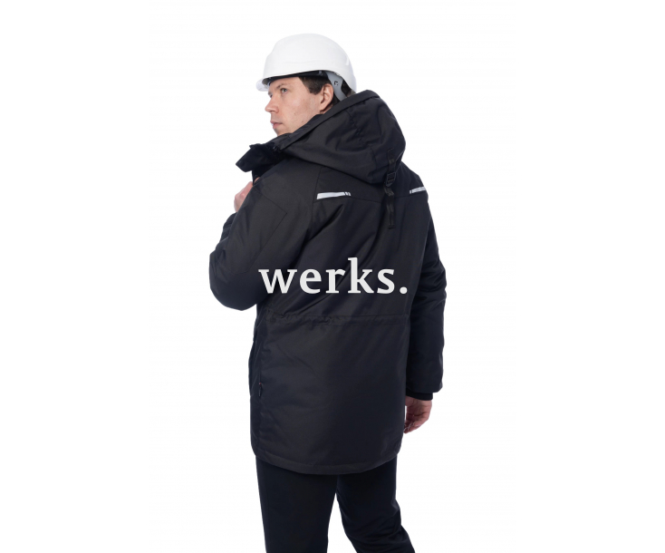 Зимняя куртка-парка Brodeks KW215 черный (XXXL)