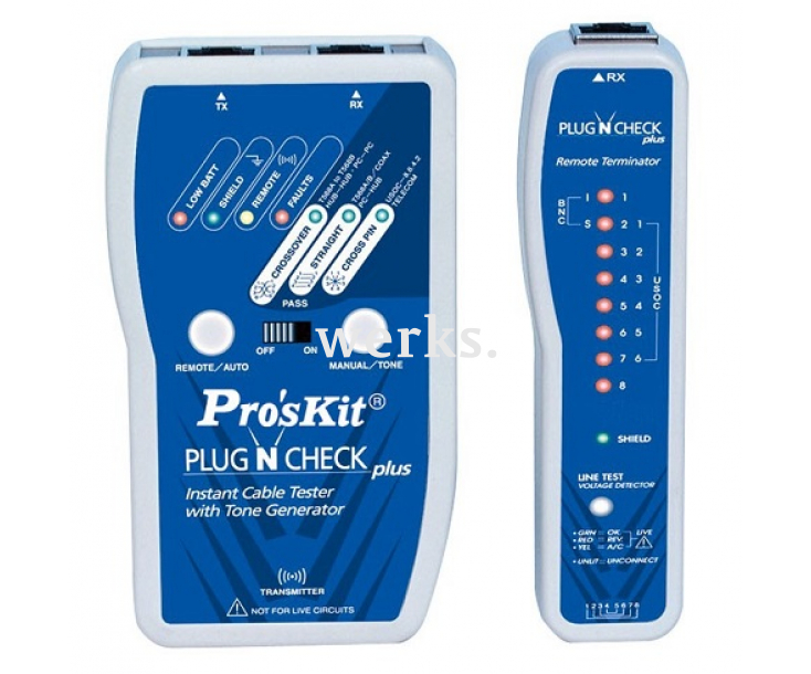 Тестер кабельный ProsKit MT-7055 усовершенствованный