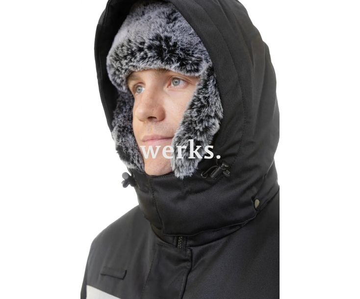 Шапка-ушанка Brodeks Extreme KM109 синий/серый (60)