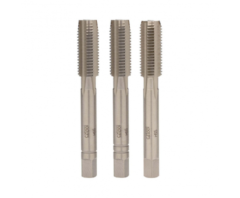 Набор метчиков 3шт HSS PN8/3011 дюймовая резьба BSW 5/16