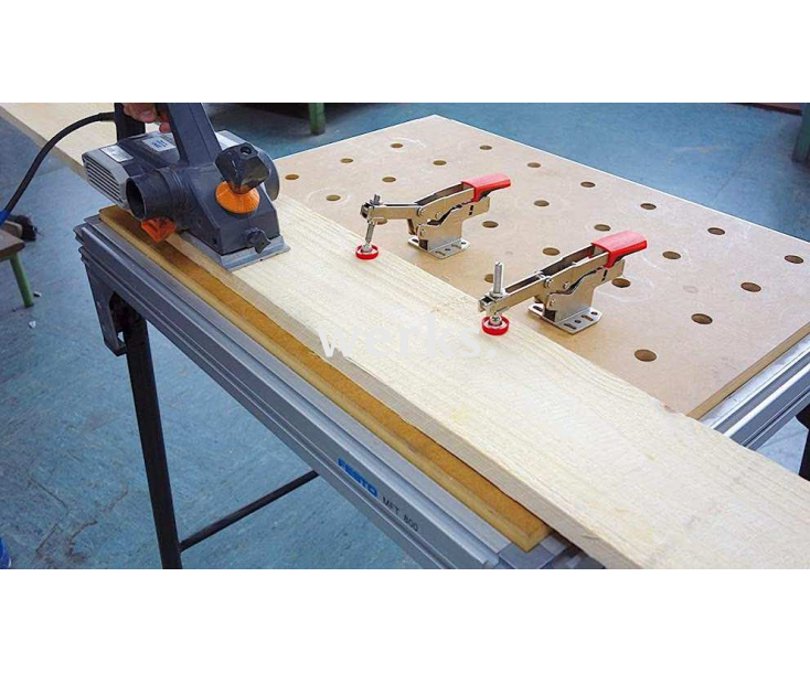 Горизонтальный зажим с открытым плечом и горизонтальным основанием STC-HH Bessey BE-STC-HH50-T20