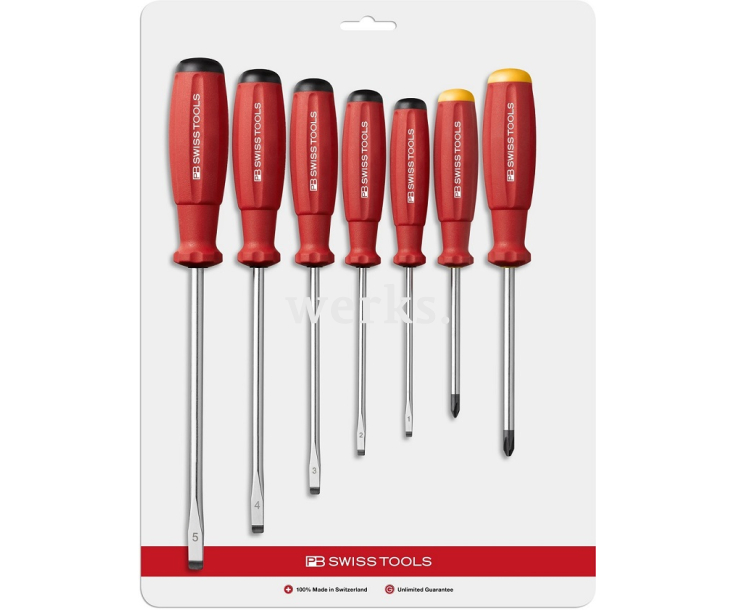 Набор отверток SL PH SwissGrip PB Swiss Tools PB 8250.CN 7 шт.