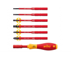 Стартовый набор инструментов SL PH Wiha SoftFinish slimVario VDE 2831-T702 34734, 7 предметов