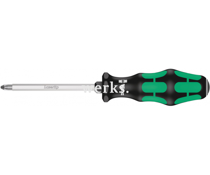 Отвертка Pozidriv Wera Kraftform 355 SK PZ WE-009340 PZ 0 х 60 крестовая