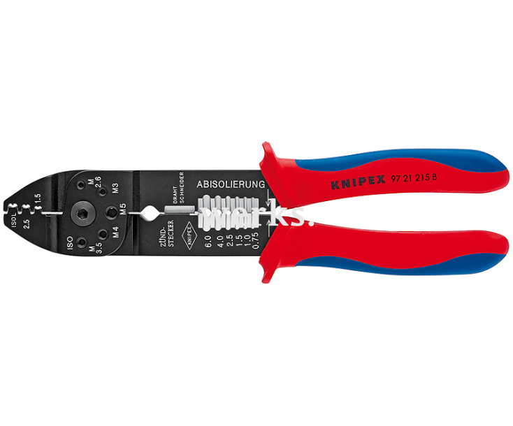 Клещи зажимные для опрессовки Knipex KN-9721215B