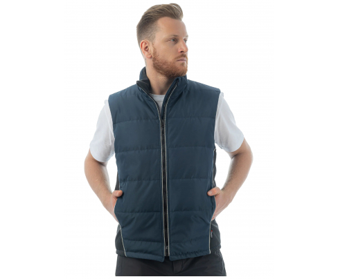 Жилет утепленный Brodeks KW101 синий/черный (XXL)