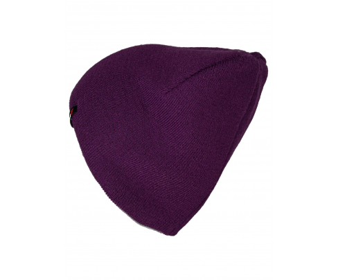Шапка Brodeks Light Bicolor фиолетовый/серый