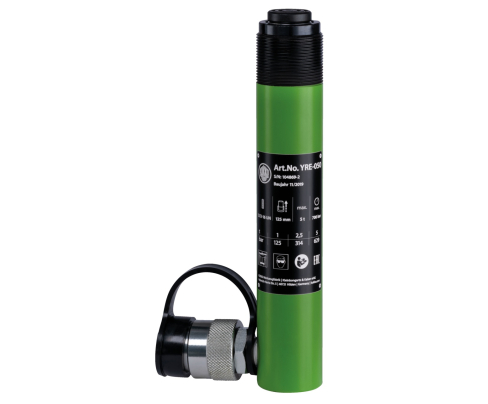 Гидроцилиндр с наружной резьбой по верхнему краю KUKKO YRE-050