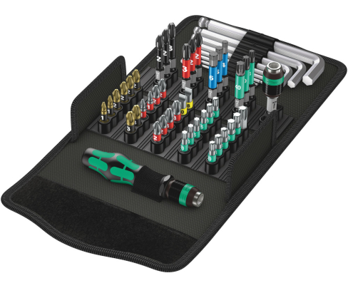 Набор Wera Kraftform Kompakt 100 SL PH PZ TX HEX WE-057460 52 предмета