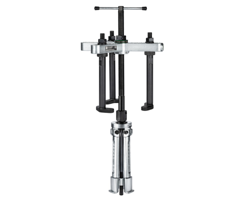 Съемник втулок цилиндров с комбинированной траверсой, диапазон зажима до 60 мм, глубина зажима 250 мм KUKKO 16-2