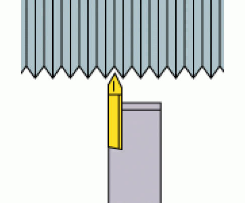 Инструмент для нарезания наружной резьбы Mitsubishi TTAHR1616