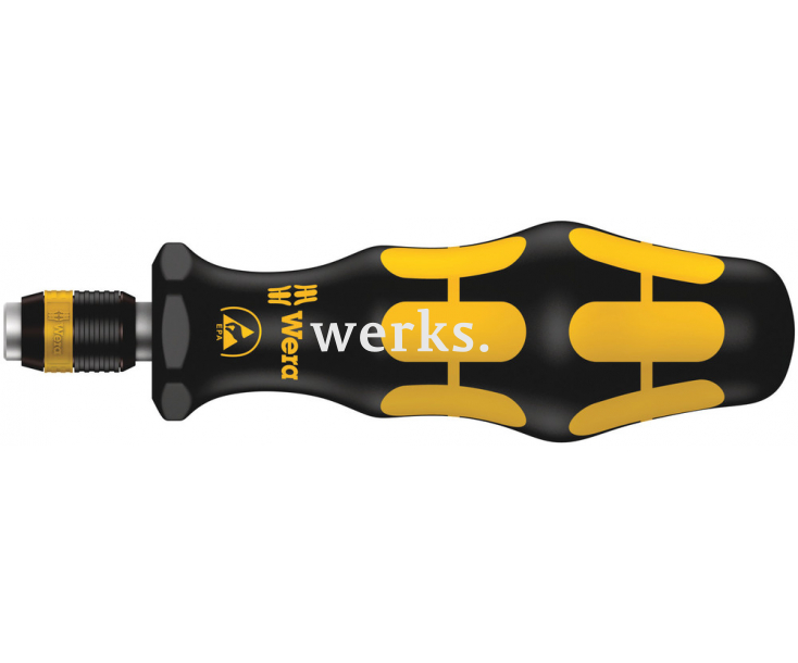 Держатель насадок ручной ESD Wera Kraftform 816 R WE-051464 1/4" без магнита