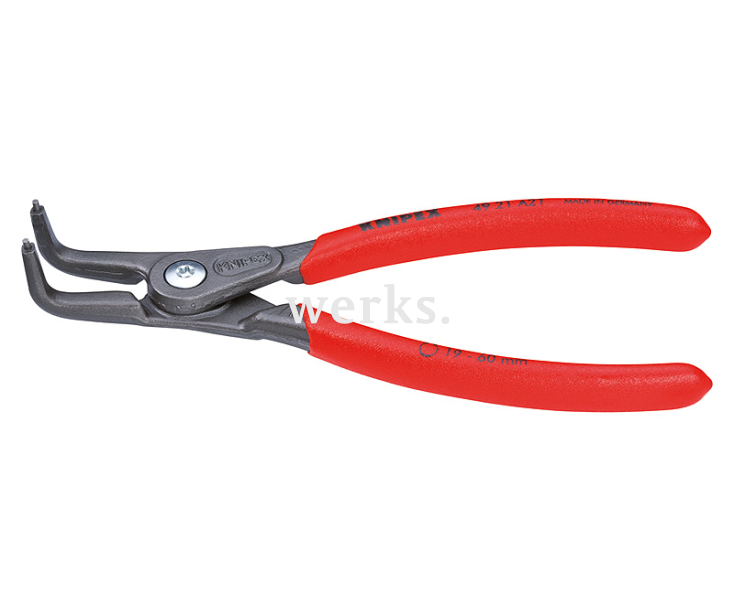 Прецизионные щипцы для внешних стопорных колец на валах Knipex KN-4921A41