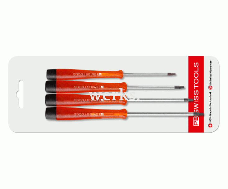 Набор прецизионных отверток TORX PB Swiss Tools PB 1627.CN 4 шт.