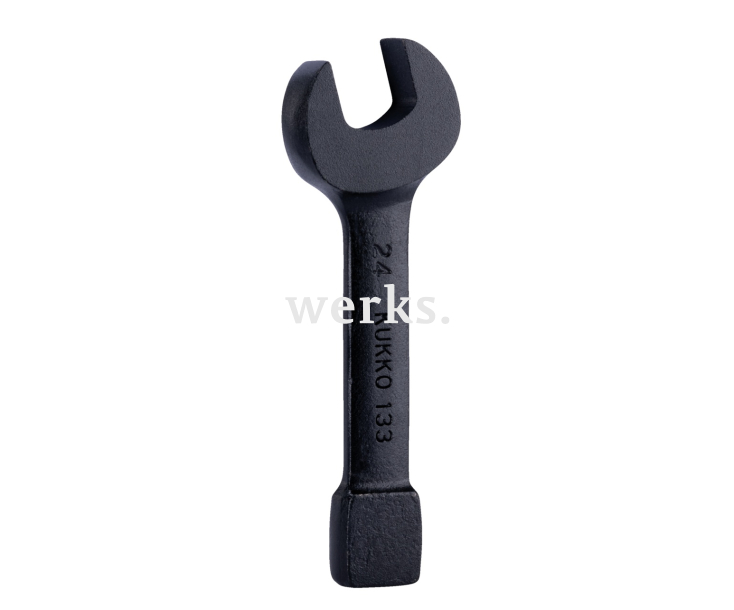 Ударный рожковый гаечный ключ   (DIN 133) KUKKO 133-24