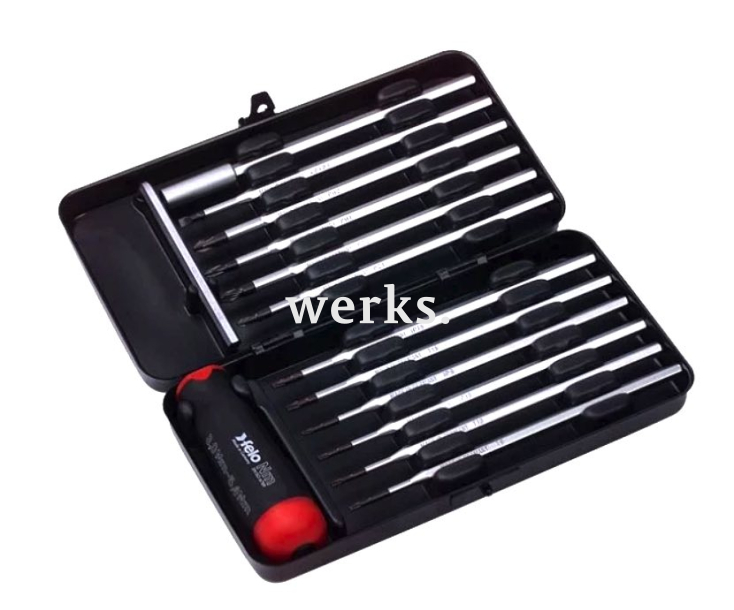 Набор с динамометр. отверткой 3.0-5.4 Нм и битами Felo SL PH PZ TORX TORX TR 13 предметов 10099316