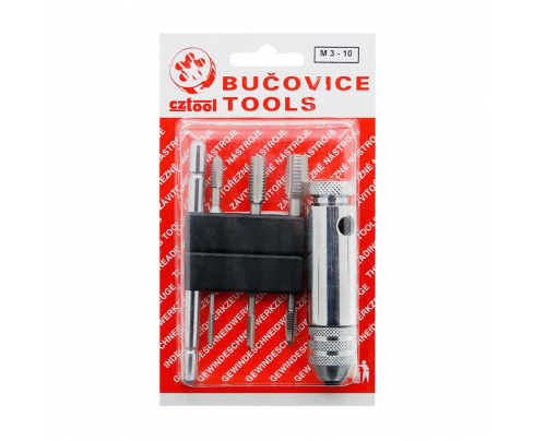 Набор метчиков для шуруповерта M3-M10 HSS 7пр Bucovice Tools 948410