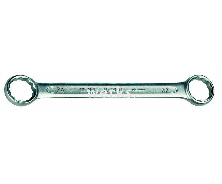 Ключ гаечный кольцевой двусторонний 12х13 мм Heyco HE-00450121382