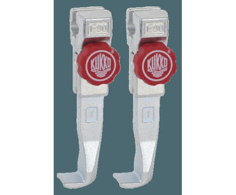 2 захвата с быстрой регулировкой (комплект) KUKKO 3-302-P